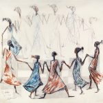 Dança de Roda (Portinari) - 1955-1956