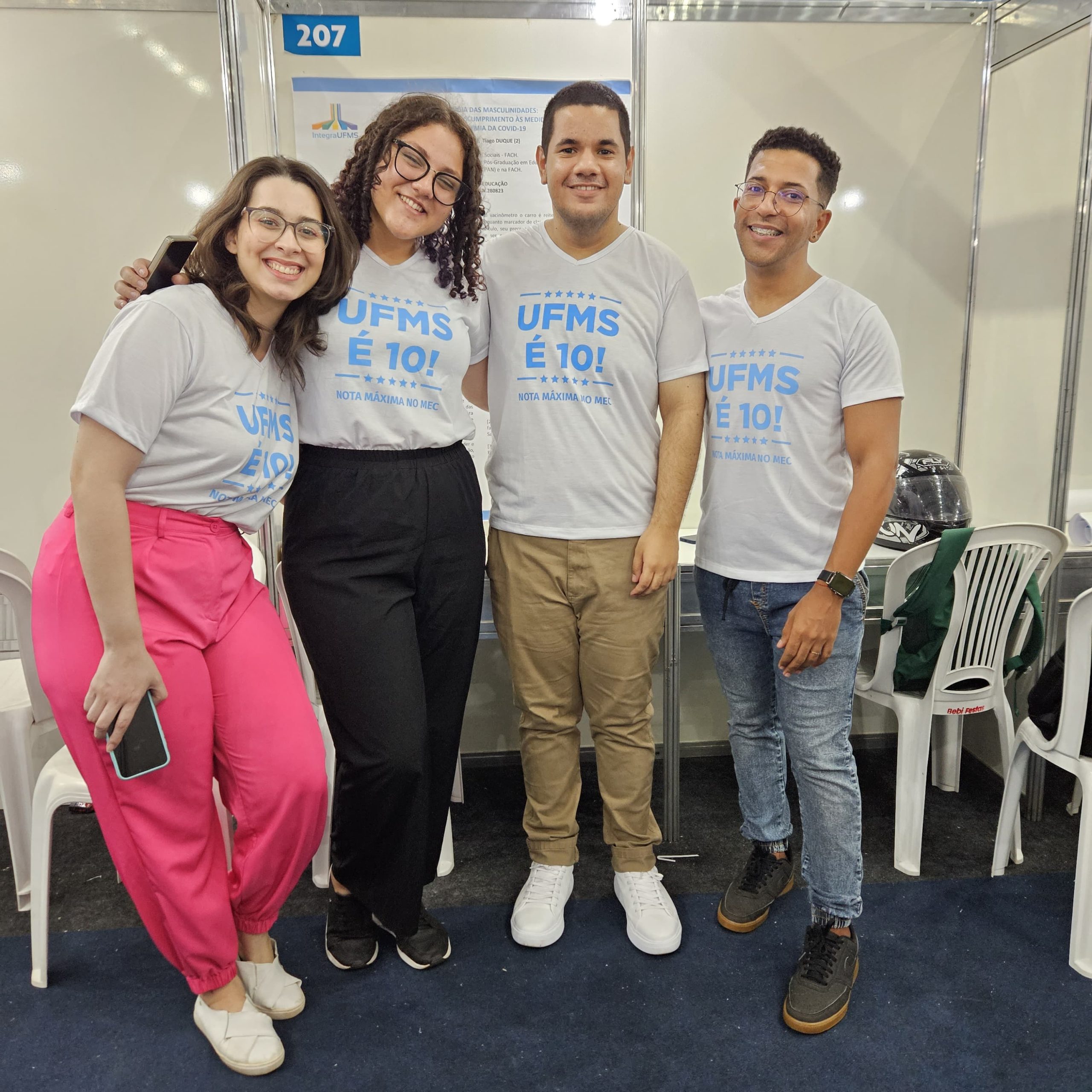 Beatriz da Silva de Paula, Kamilly Vitótia Gomes da Silva, Sidney Ferreira da Silva e Silas Miqueias da Silva