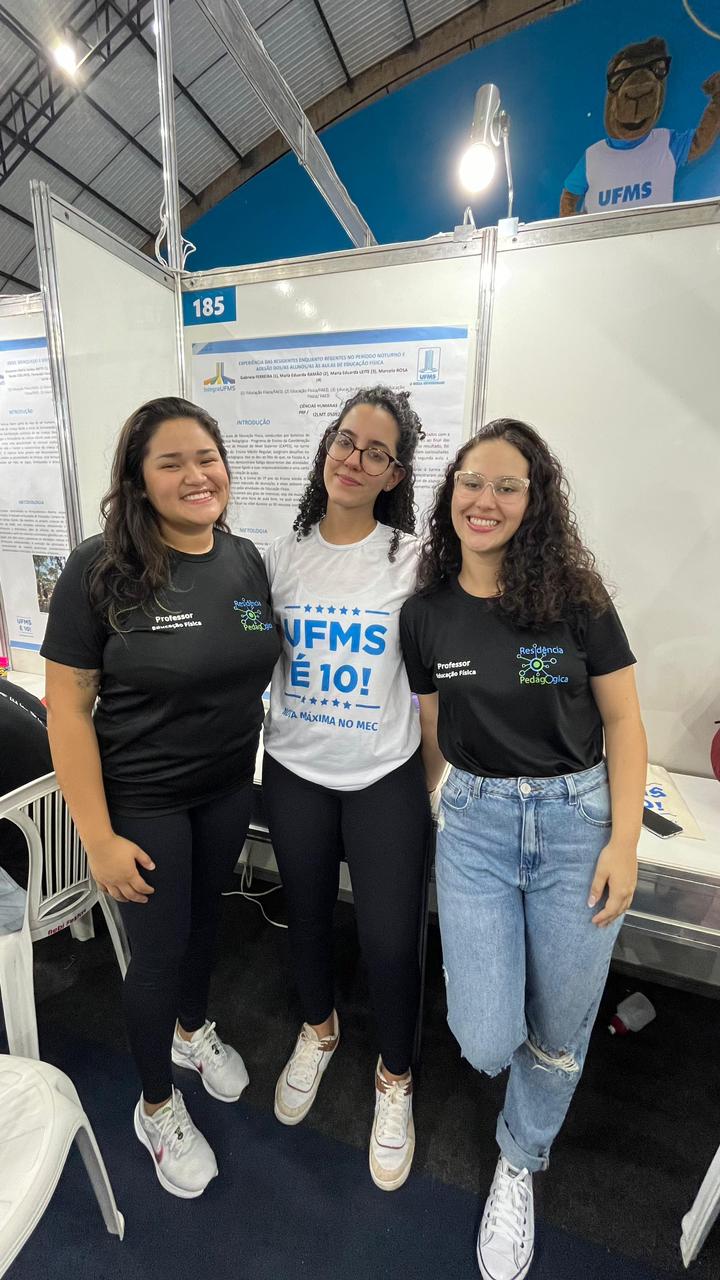Maria Eduarda Cardozo Campelo Ramão, Maria Eduarda Peixoto e Gabriela Lourencetti da Silva Ferreira