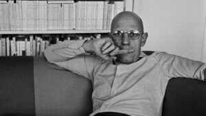 Michel Foucault - The New York Times 2021. Martine FranckMagnum Photos.